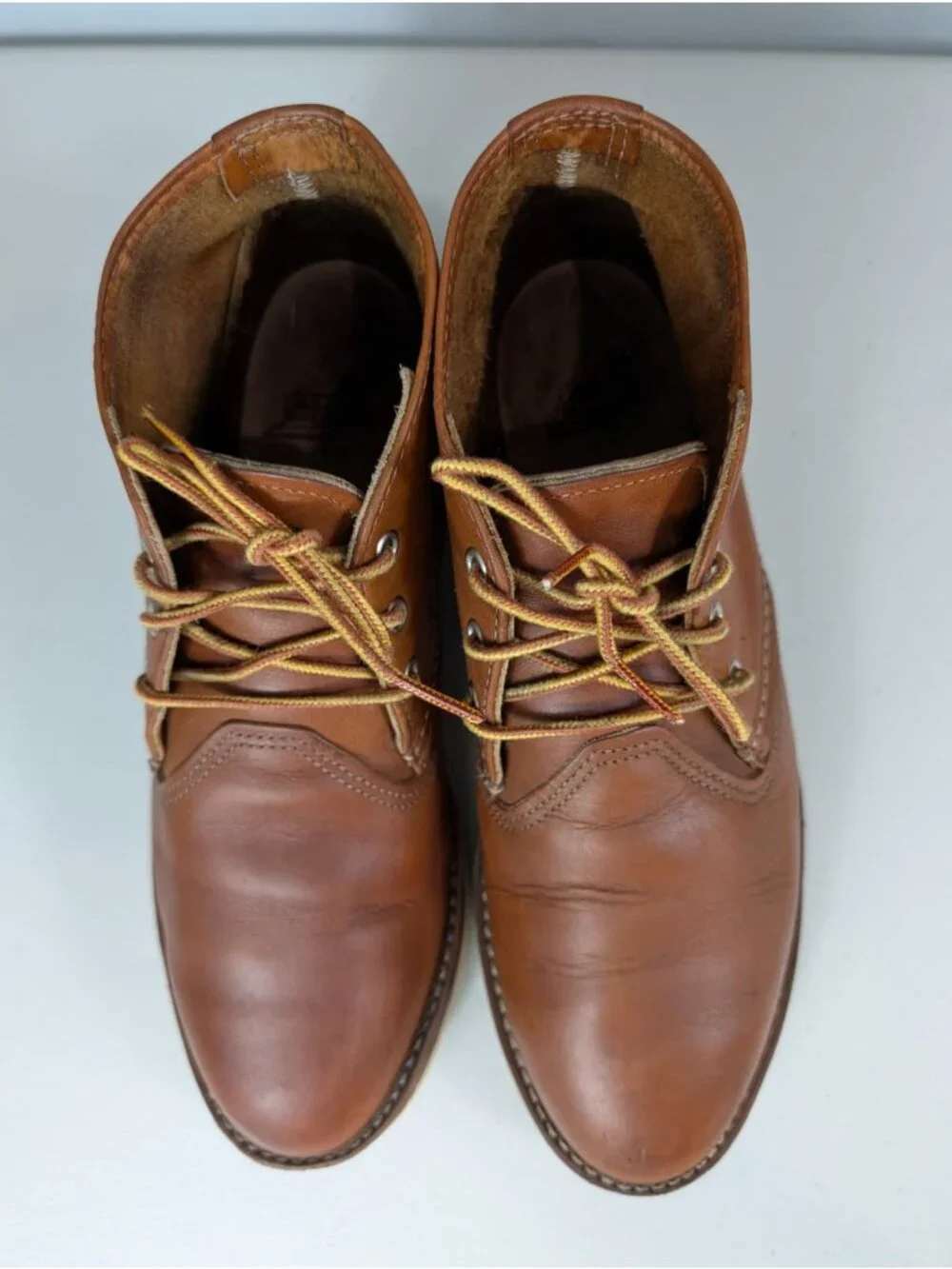 Red Wing brown leather chukka boots men's size 10